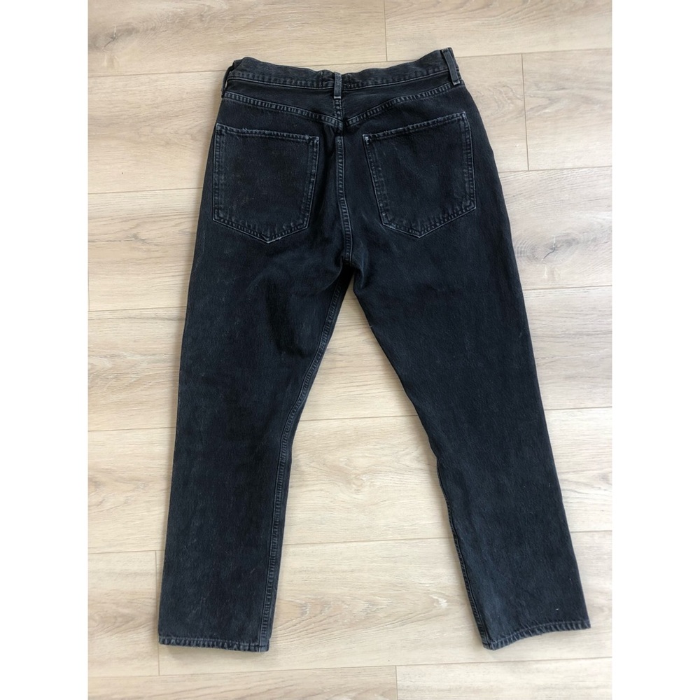 AGOLDE Riley High Rise Straight Cropped Jeans - Picture 2 of 7